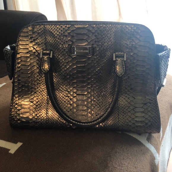 Micheal kors COLLECTION Gia genuine python collection bag - Picture 6 of 13